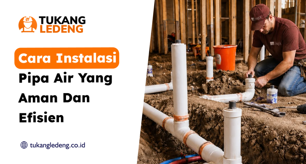 Cara Instalasi Pipa Air yang Aman dan Efisien