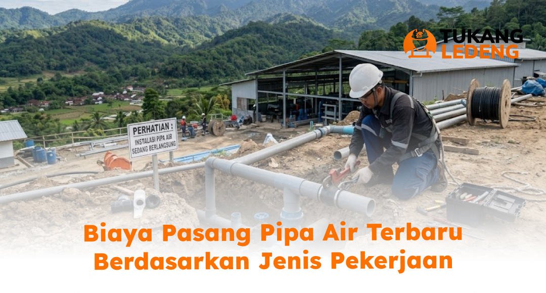 02 Biaya Pasang Pipa Air Terbaru Berdasarkan Jenis Pekerjaan