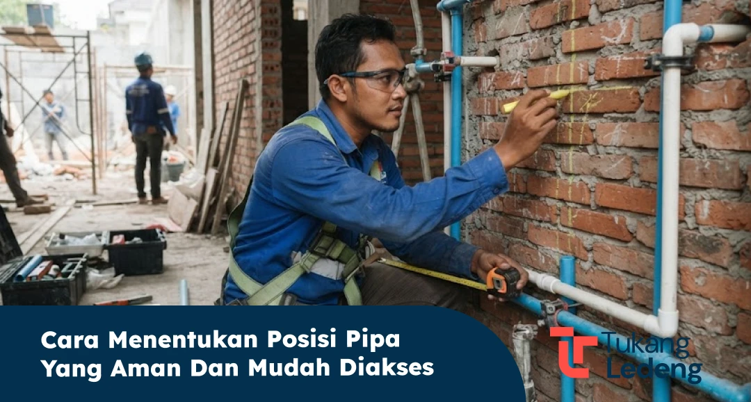 Cara Menentukan Posisi Pipa yang Aman dan Mudah Diakses