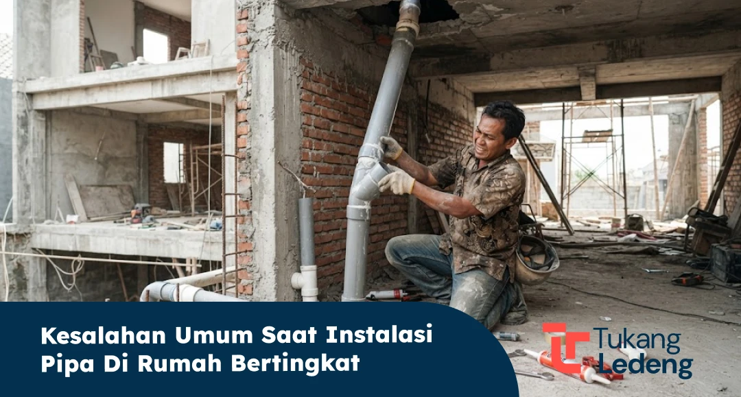 Kesalahan Umum Saat Instalasi Pipa di Rumah Bertingkat