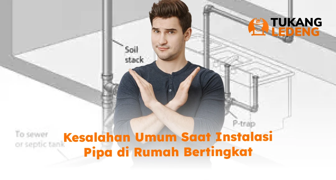 Kesalahan Umum Saat Instalasi Pipa di Rumah Bertingkat