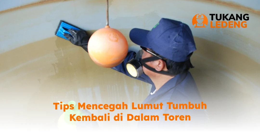 Tips Mencegah Lumur Tumbuh Kembali di Dalam Toren