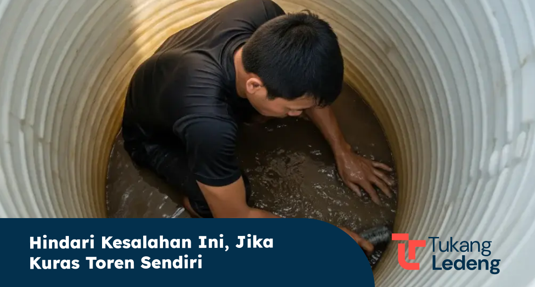 Hindari Kesalahan Ini, Jika Kuras Toren Sendiri