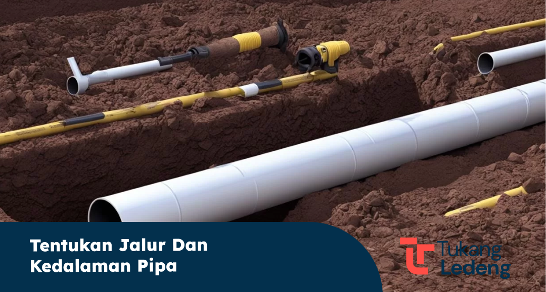 Tentukan Jalur dan Kedalaman Pipa