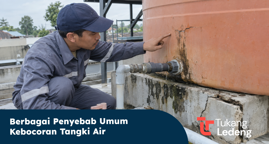 Berbagai Penyebab Umum Kebocoran Tangki Air
