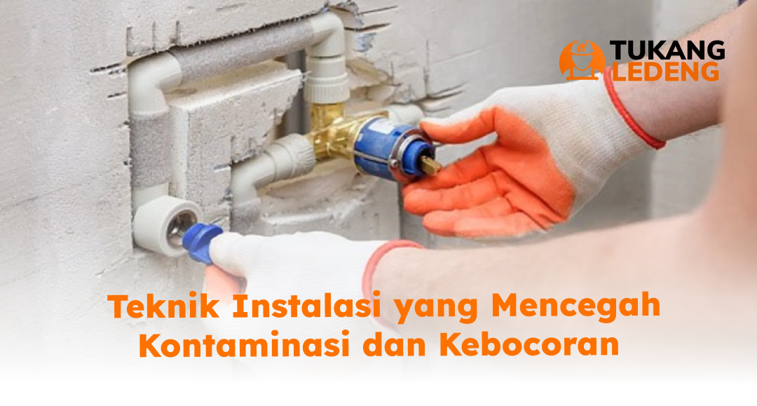 Teknik Instalasi yang Mencegah Kontaminasi dan Kebocoran