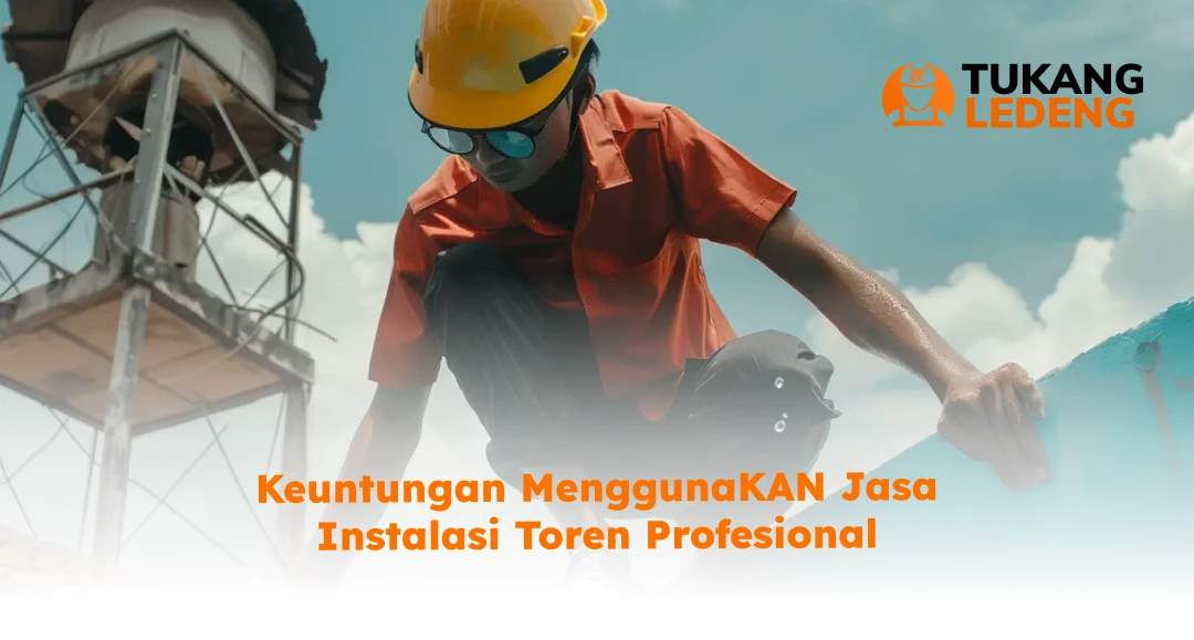 Keuntungan Menggunakan Jasa Instalasi Toren Profesional