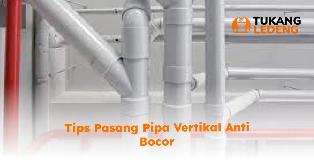 Tips Pasang Pipa Vertikal Anti Bocor