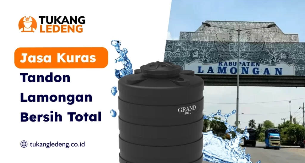 Jasa Kuras Tandon Lamongan Bersih total