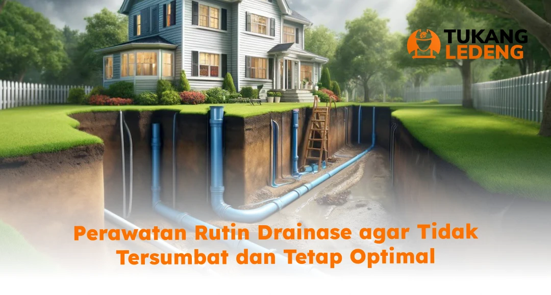 Perawatan Rutin Drainase agar Tidak Tersumbat dan Tetap Optimal