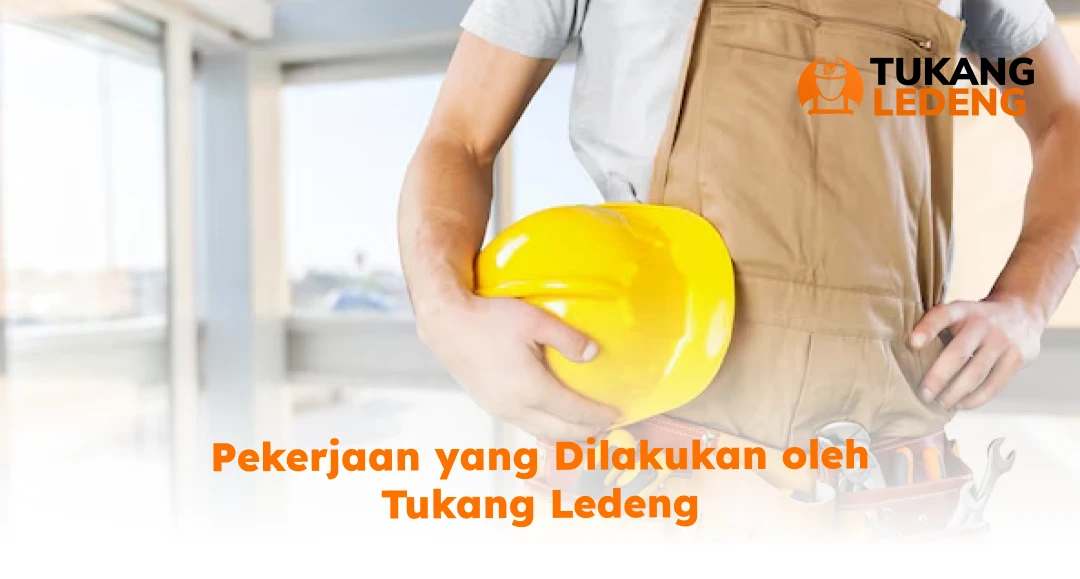 Pekerjaan yang Dilakukan oleh Tukang Ledeng