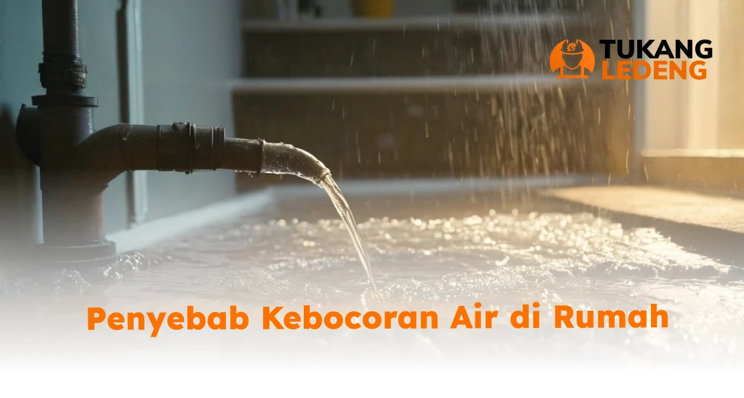 Penyebab Kebocoran Air di Rumah