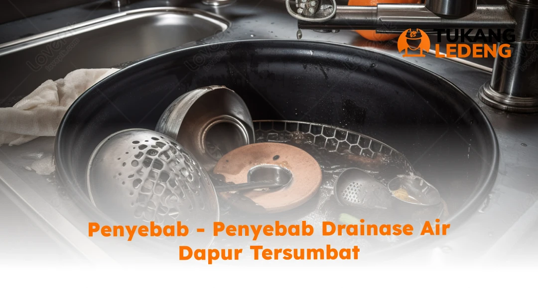 Penyebab - Penyebab Drainase Air Dapur Tersumbat