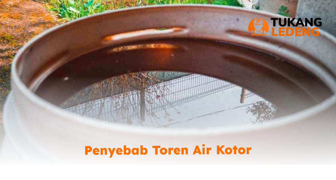 penyebab toren toren air air kotor