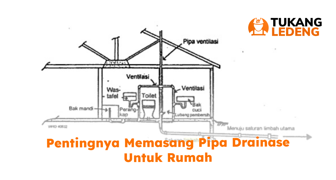 1. Pentingnya Memasang Pipa Drainase untuk Rumah