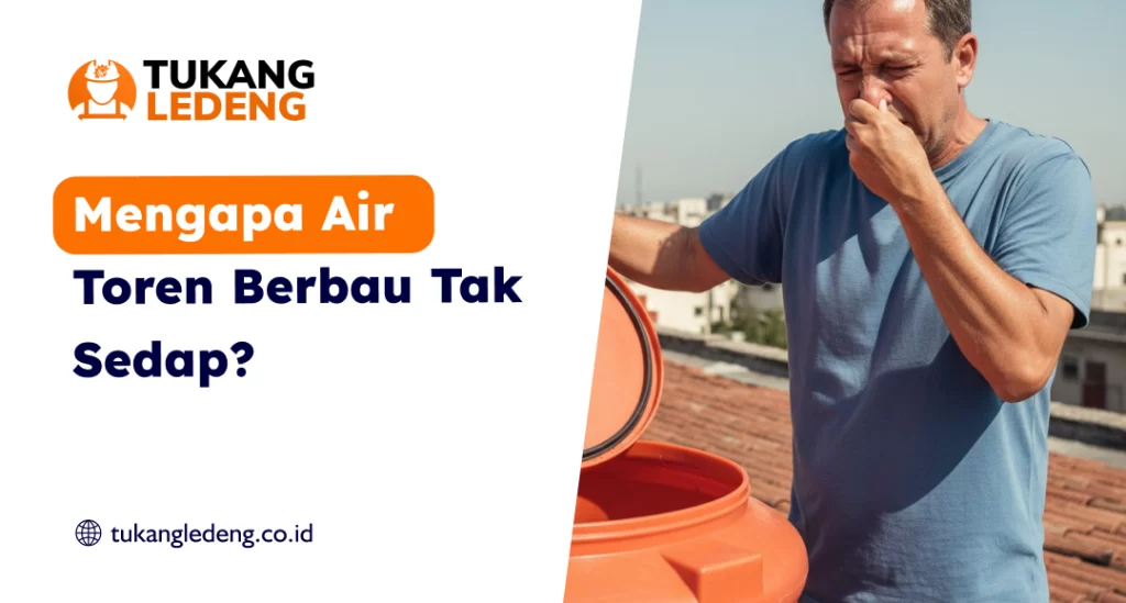Mengapa Air Toren Berbau Tak Sedap