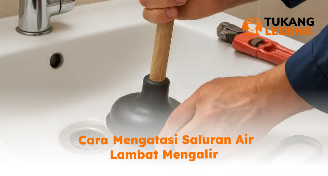 Cara Mengatasi Saluran Air Lambat Mengalir