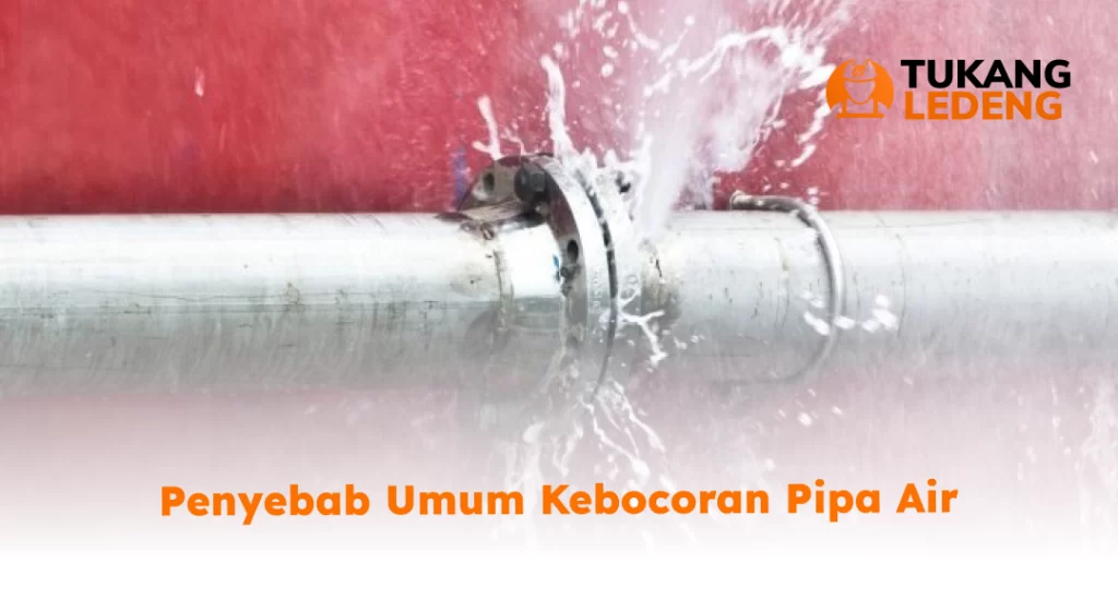 Penyebab Umum Kebocoran Pipa Air