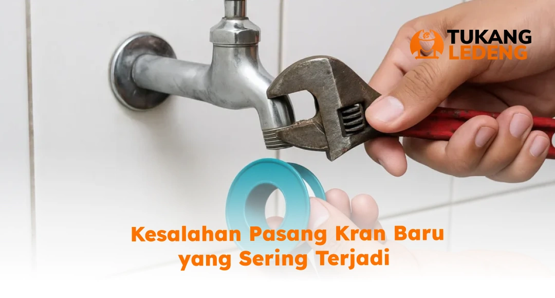 Kesalahan Pasang Kran Baru yang Sering Terjadi