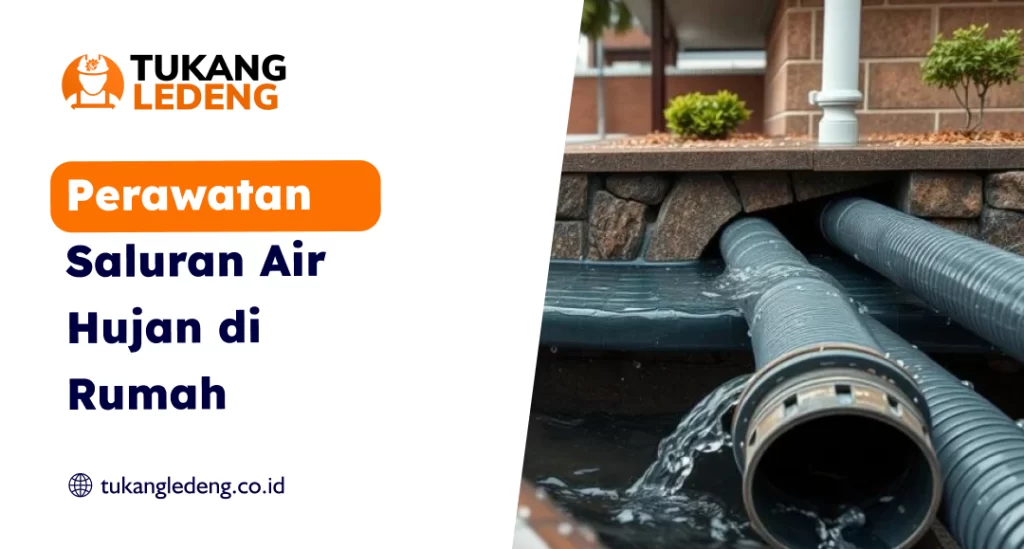 Perawatan Saluran Air Hujan di Rumah