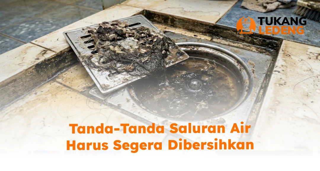 Tanda-Tanda Saluran Air Harus Segera Dibersihkan