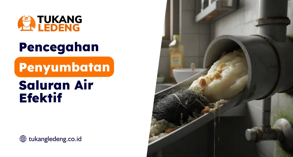 Pencegahan Penyumbatan Saluran Air Efektif