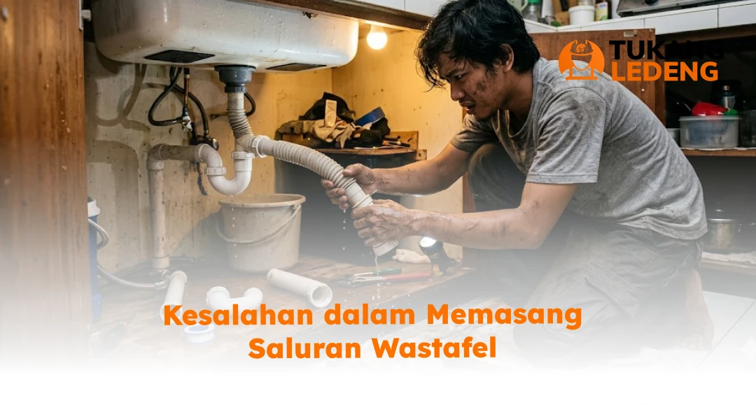 Kesalahan dalam Memasang Saluran Wastafel