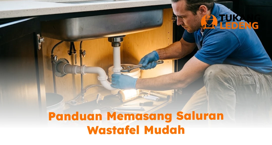 Panduan Memasang Saluran Wastafel Mudah