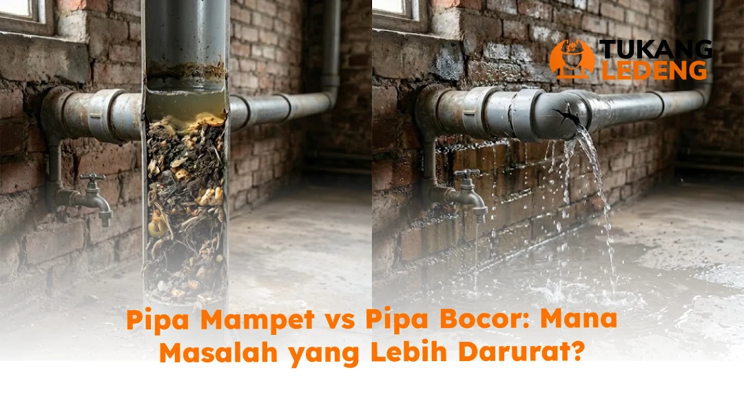 Pipa Mampet vs Pipa Bocor: Mana Masalah yang Lebih Darurat?