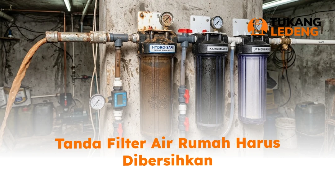 Tanda Filter Air Rumah Harus Dibersihkan
