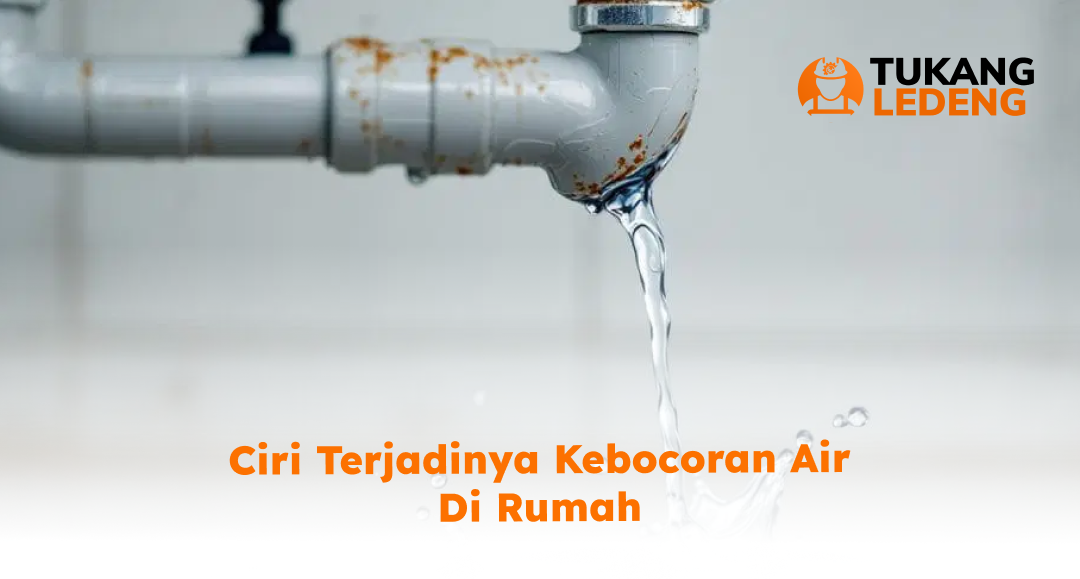 Ciri Terjadinya Kebocoran Air di Rumah