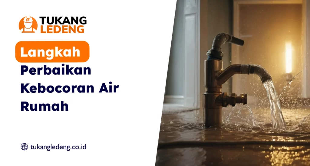 Langkah Perbaikan Kebocoran Air Rumah