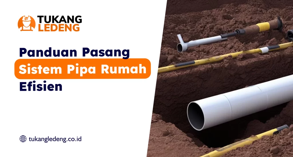Panduan Pasang Sistem Pipa Rumah Efisien