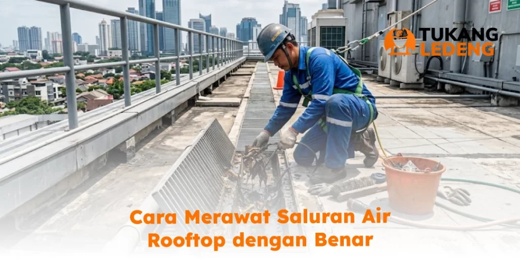Cara Merawat Saluran Air Rooftop dengan Benar