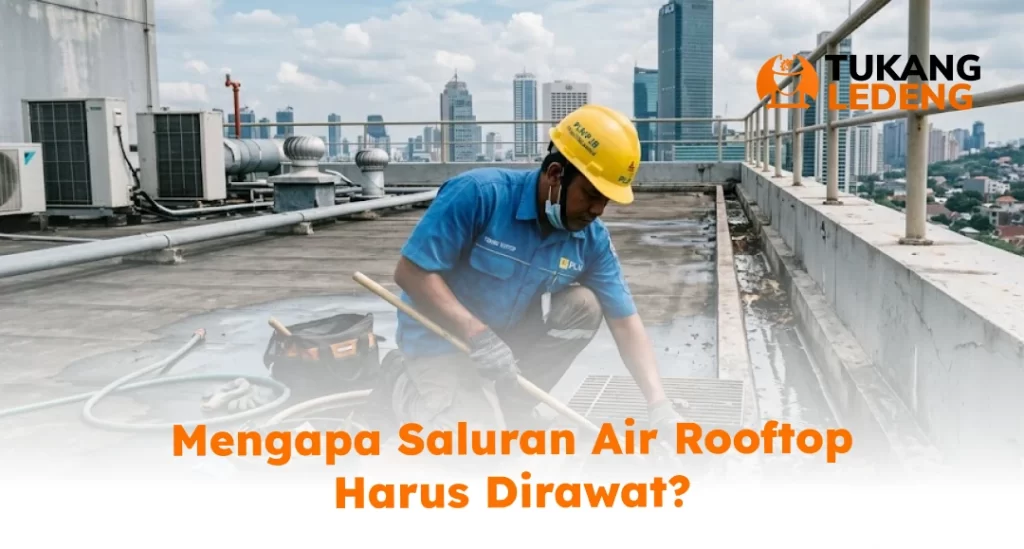 Mengapa Saluran Air Rooftop Harus Dirawat?