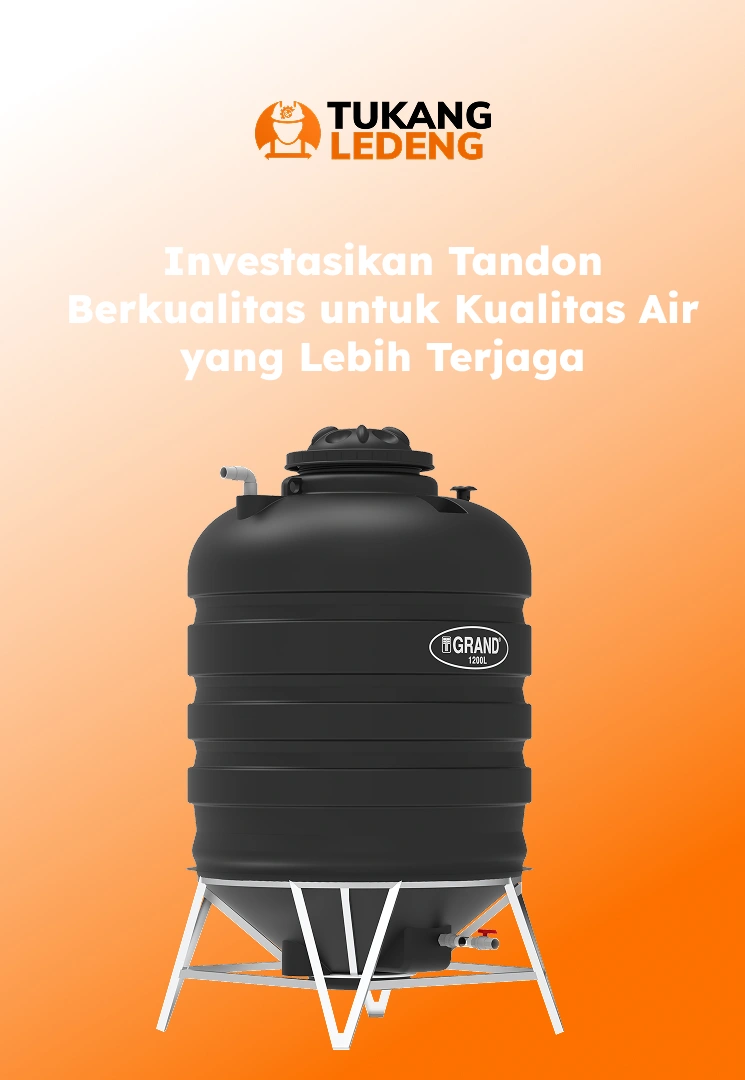 Investasikan Tandon Berkualitas untuk Kualitas Air yang Lebih Terjaga
