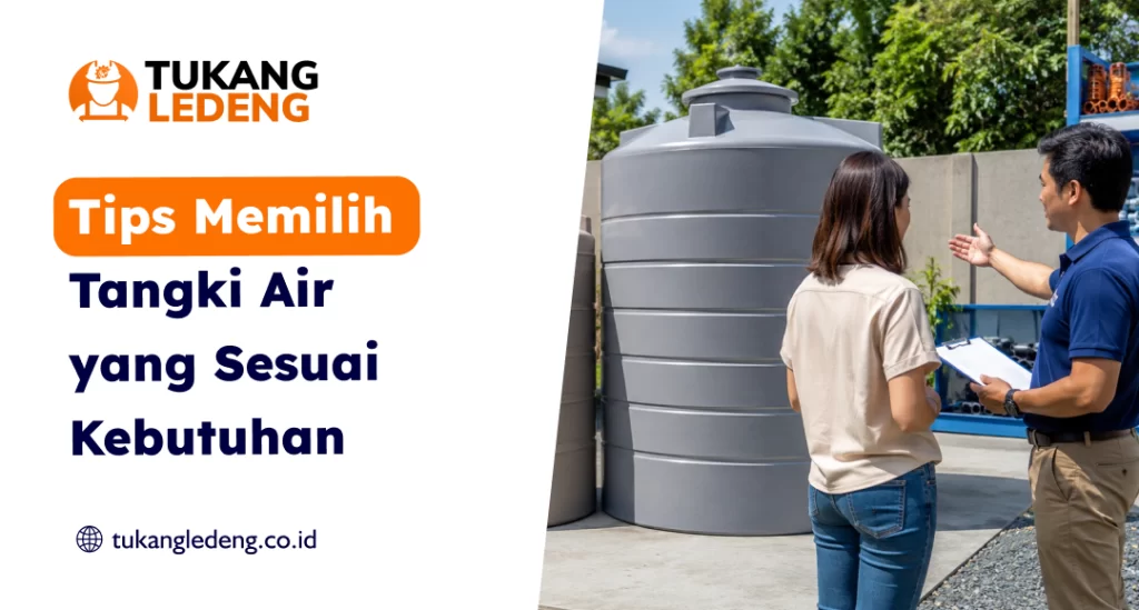 Tips Memilih Tangki Air yang Sesuai Kebutuhan