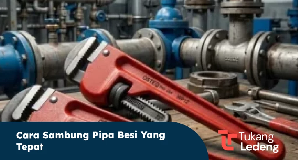 Cara Sambung Pipa Besi yang Tepat