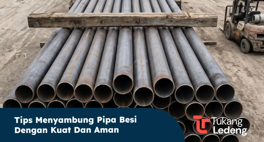 Tips Menyambung Pipa Besi dengan Kuat dan Aman