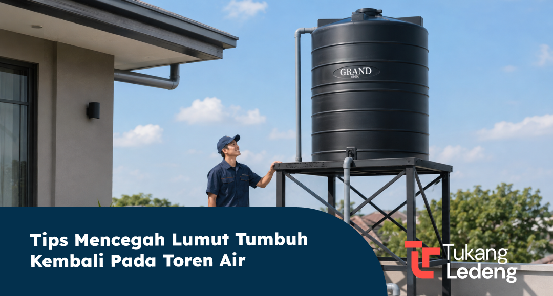 Tips Mencegah Lumut Tumbuh Kembali pada Toren Air